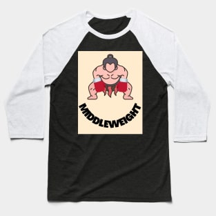 Middleweight Boxer Baseball T-Shirt